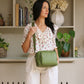 Bertie Maxi Crossbody - Apple Green