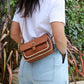Suzie Mini Satchel - Tan