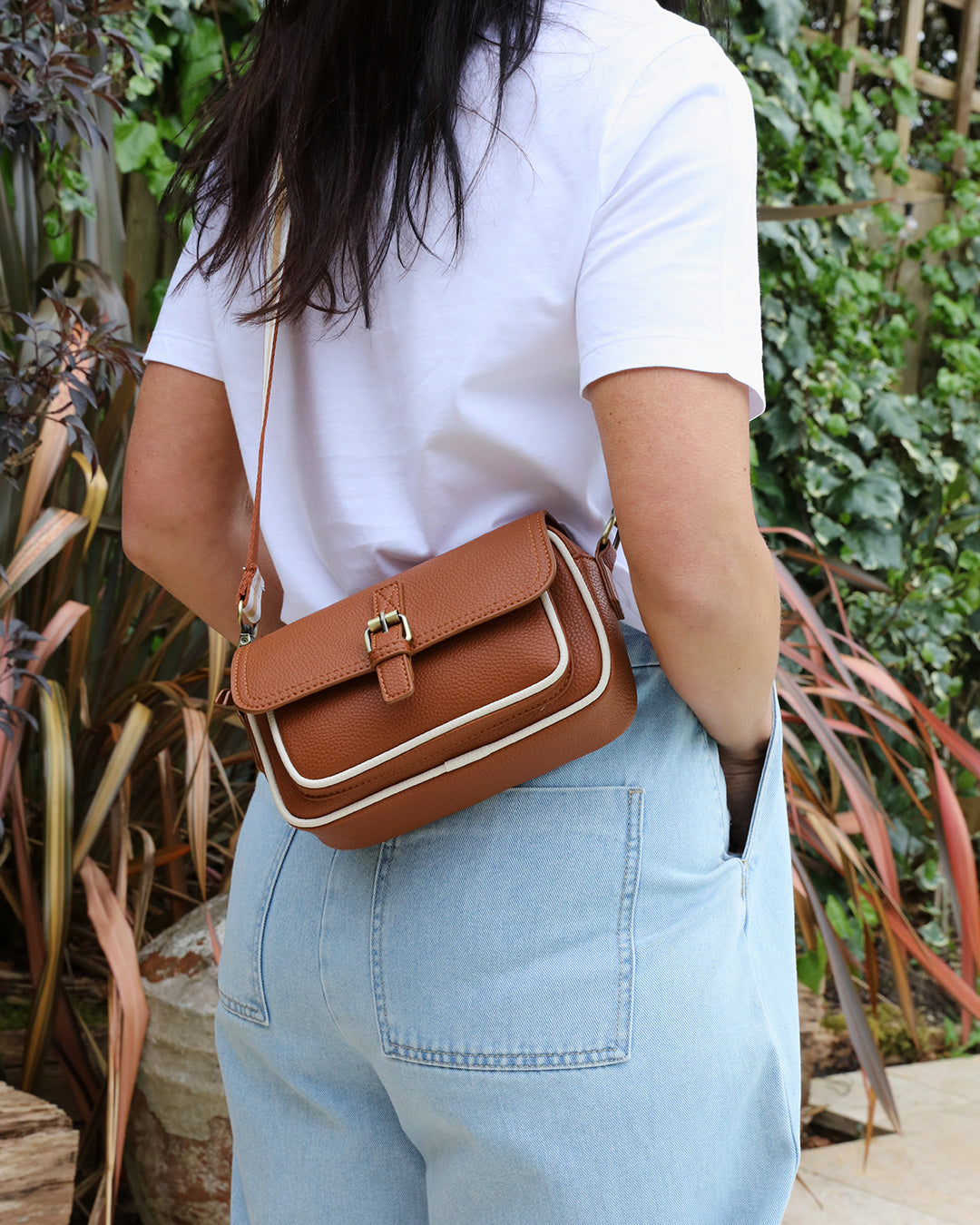 Suzie Mini Satchel - Tan