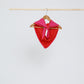Paige Triangle Scarf - Red/Pink