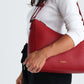 Aisha Shoulder Bag - Cherry Red
