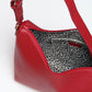 Aisha Shoulder Bag - Cherry Red
