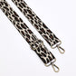 Animal Print Webbing Strap - Beige