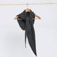 Claudia Hood Scarf - Grey