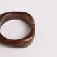 Asymmetric Bangle - Brown
