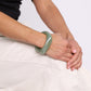 Asymmetric Bangle - Green