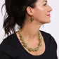 Bead Statement Necklace - Green