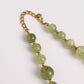 Bead Statement Necklace - Green