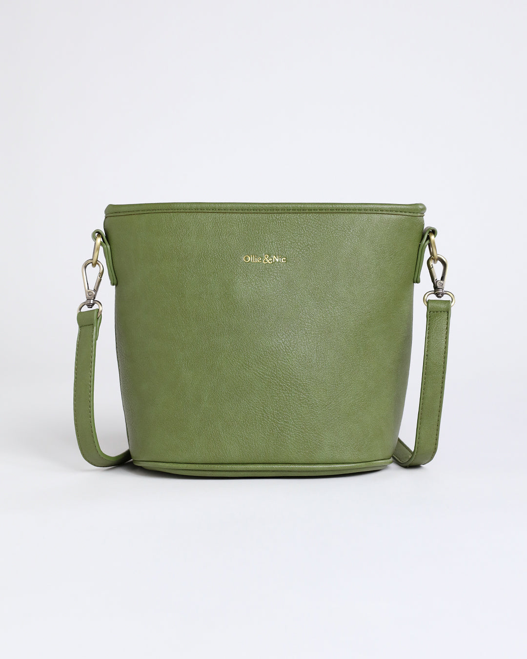 Bella Mini Bucket Bag - Apple Green