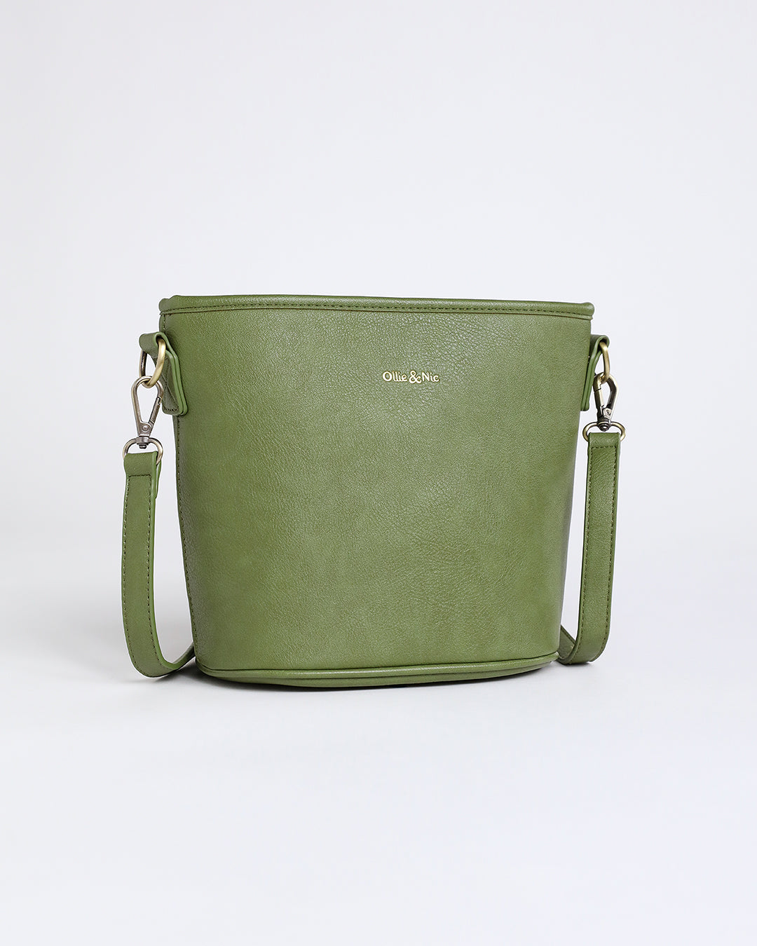 Bella Mini Bucket Bag - Apple Green