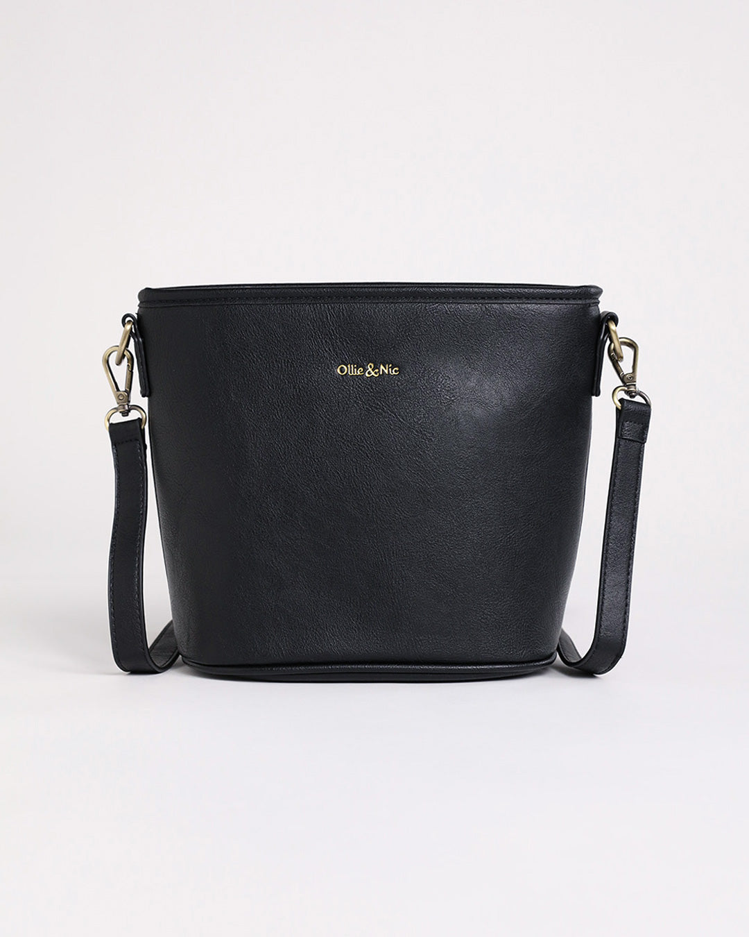 Bella Mini Bucket Bag - Black