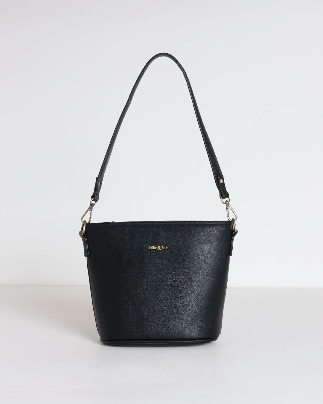 Bella Mini Bucket Bag - Black