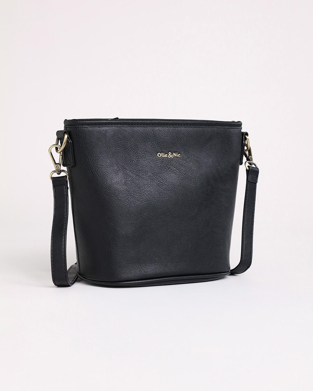 Bella Mini Bucket Bag - Black