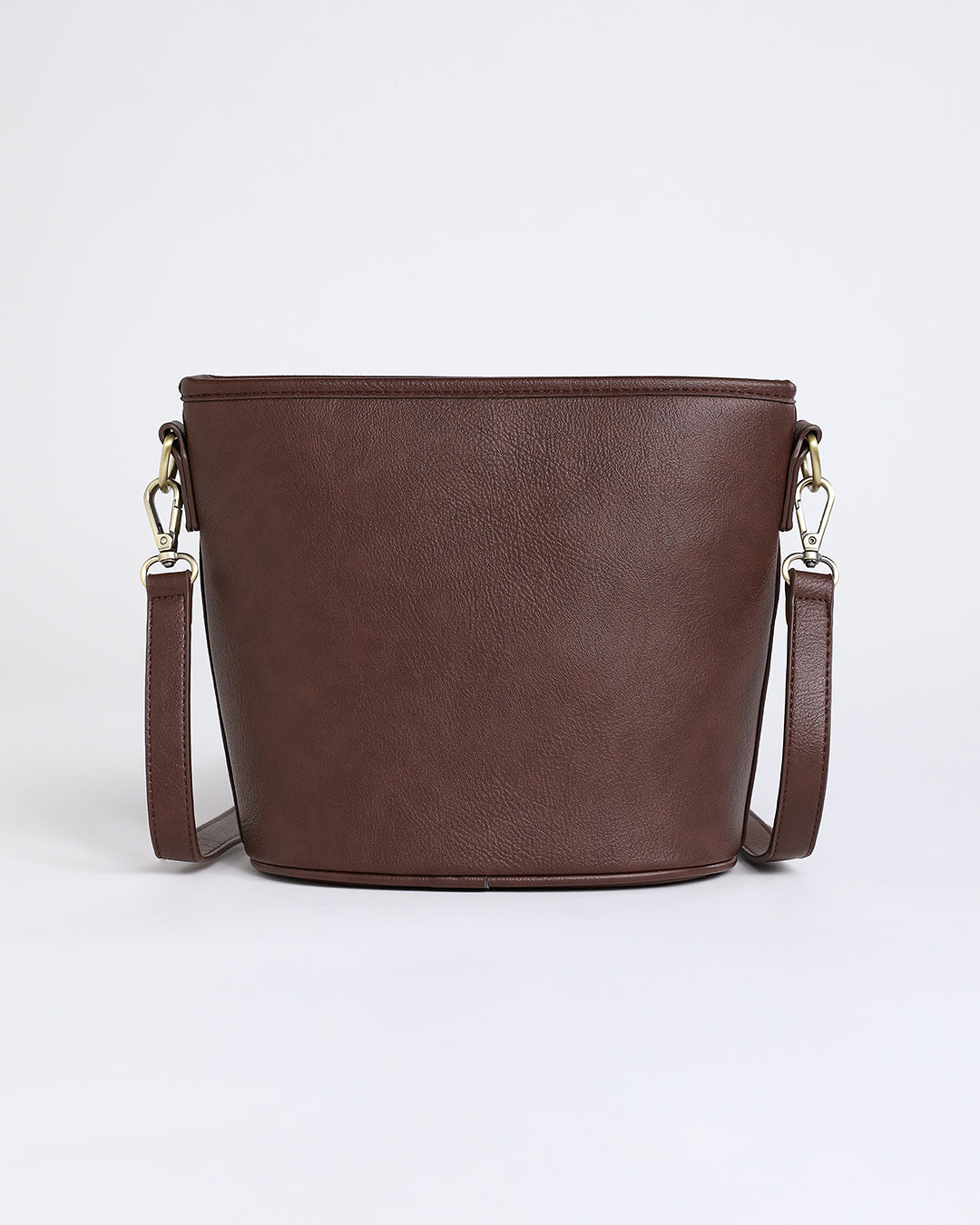 Bella Mini Bucket Bag - Chocolate