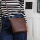 Bella Mini Bucket Bag - Chocolate