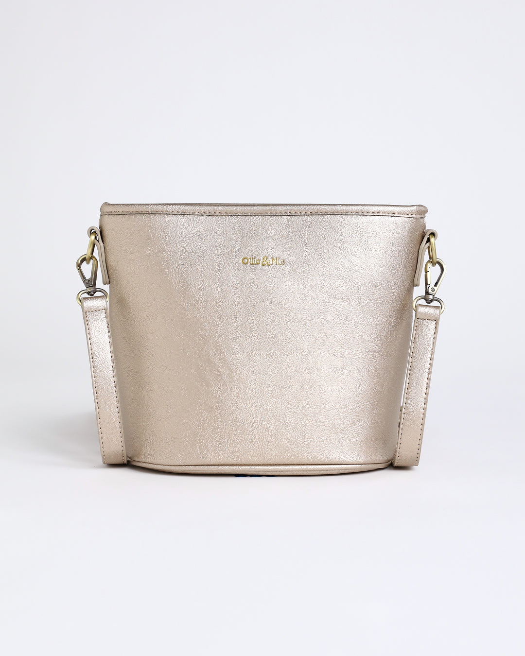 Bella Mini Bucket Bag - Gold