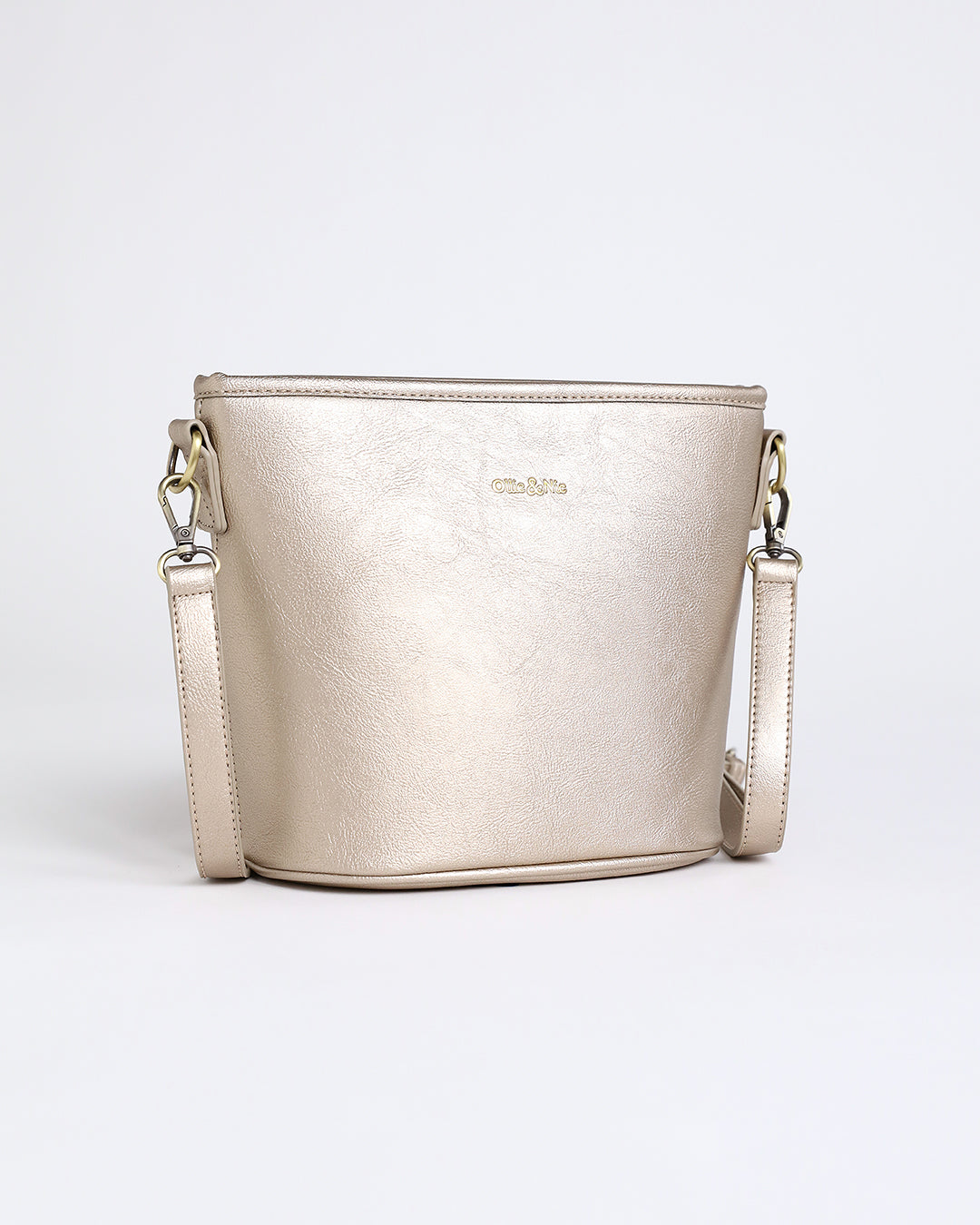 Bella Mini Bucket Bag - Gold