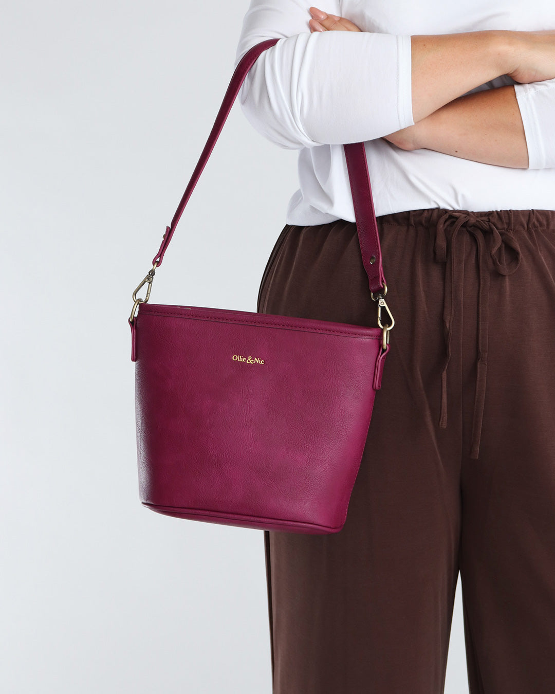 Bella Mini Bucket Bag - Orchid