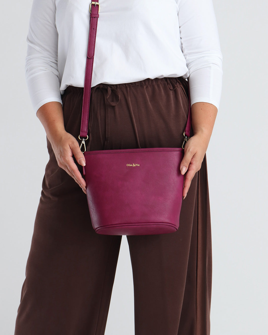 Bella Mini Bucket Bag - Orchid