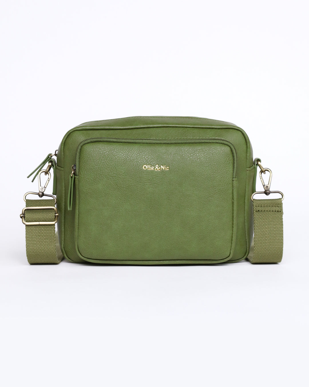 Bertie Maxi Crossbody - Apple Green