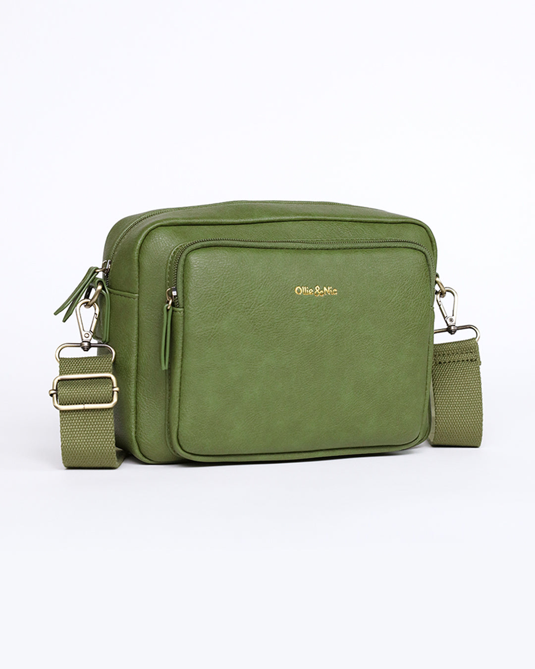 Bertie Maxi Crossbody - Apple Green