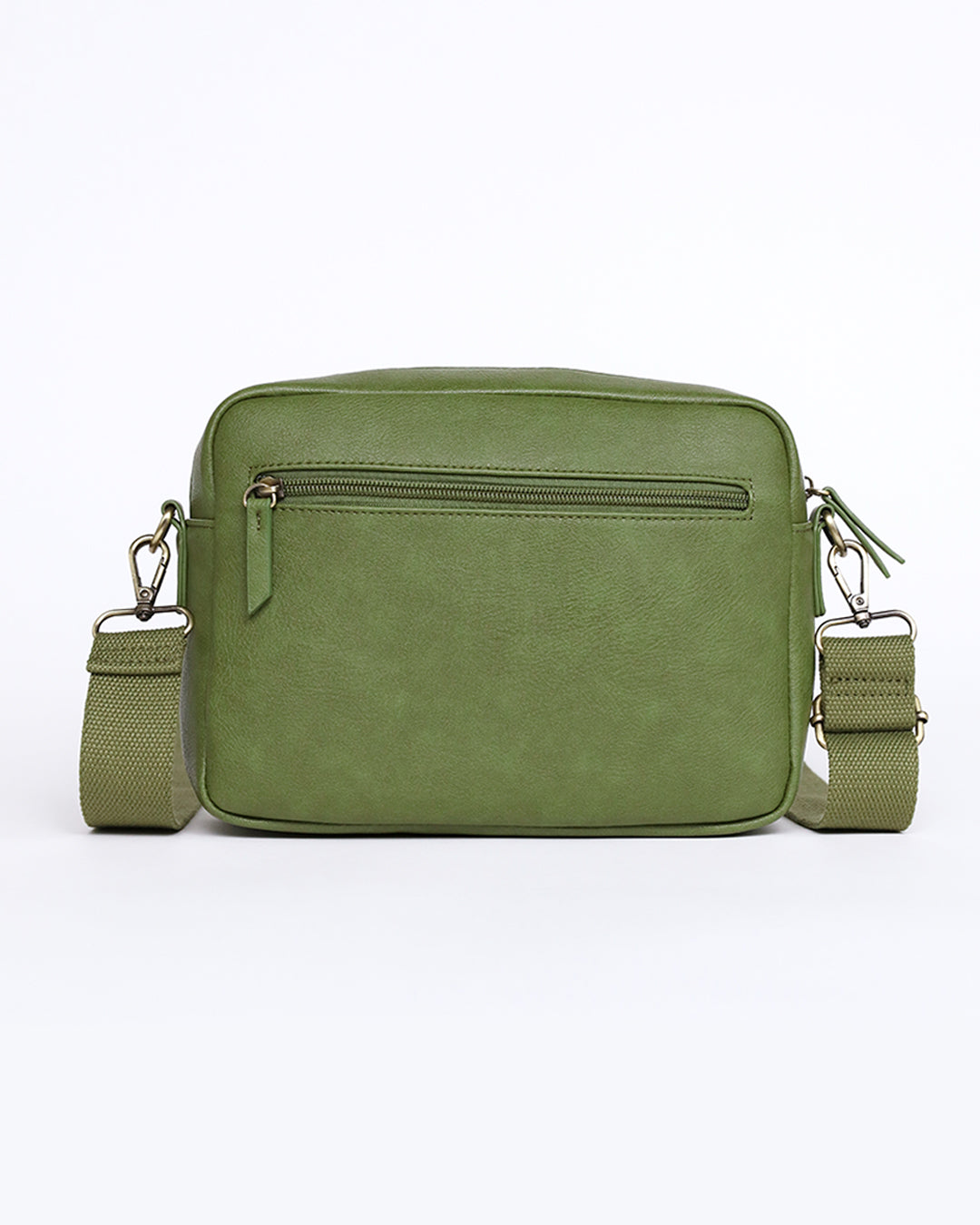 Bertie Maxi Crossbody - Apple Green