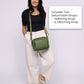Bertie Maxi Crossbody - Apple Green
