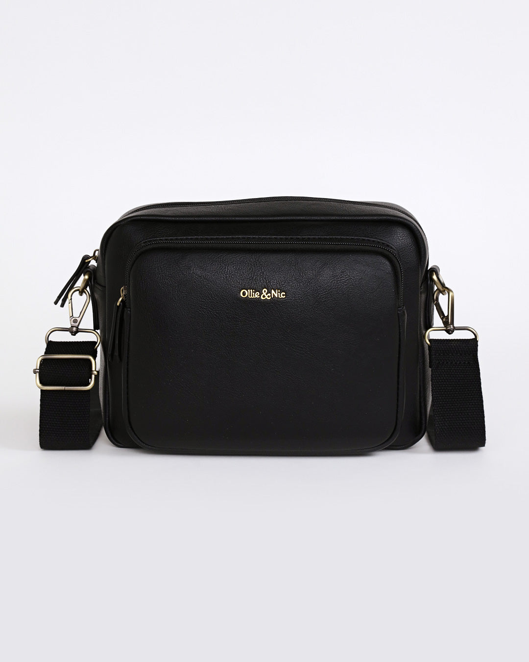 Bertie Maxi Crossbody - Black