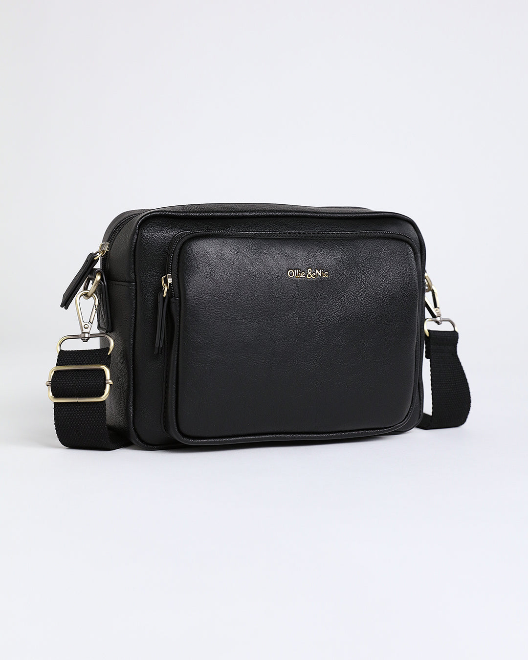 Bertie Maxi Crossbody - Black