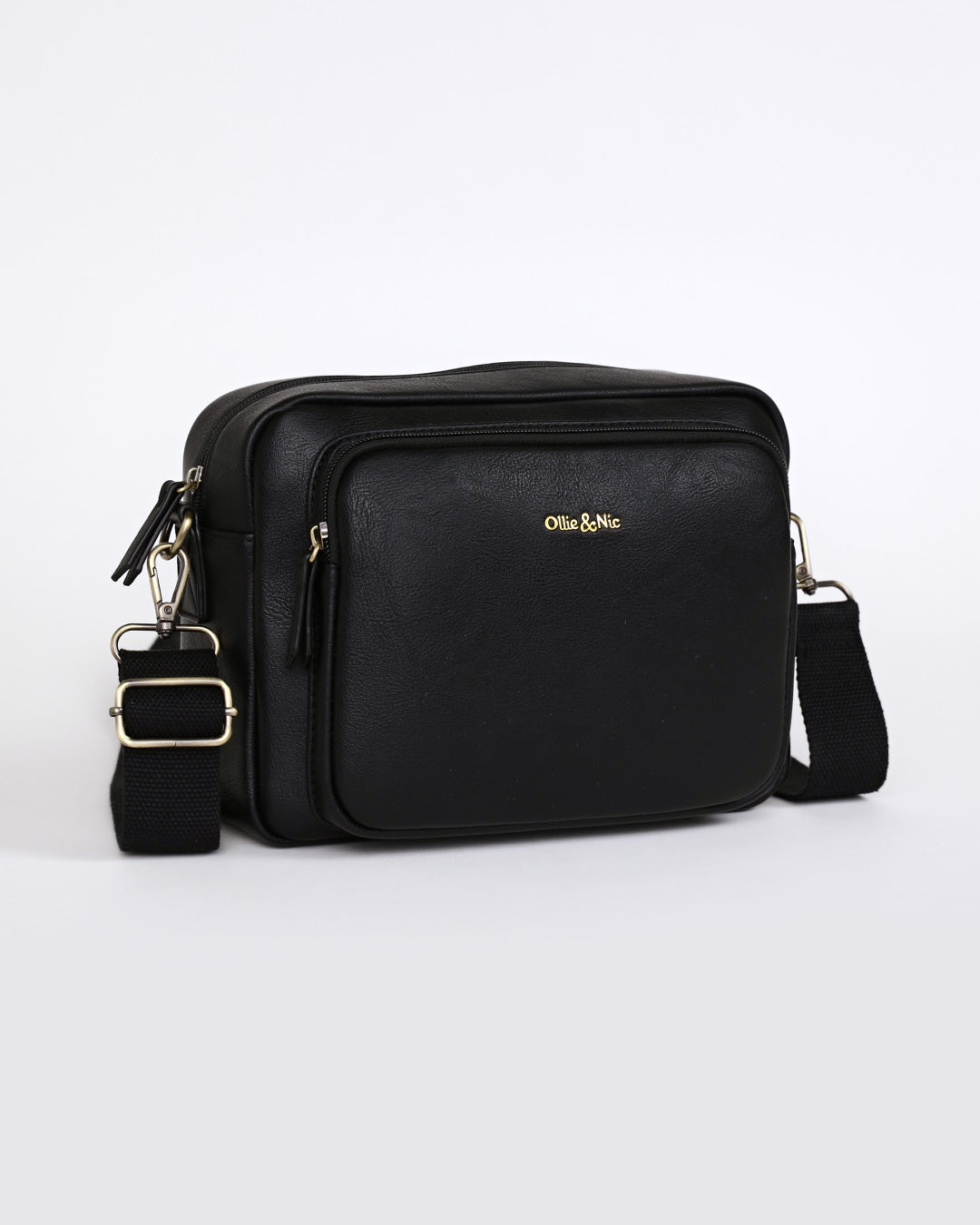 Bertie Maxi Crossbody - Black