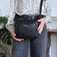 Bertie Maxi Crossbody - Black