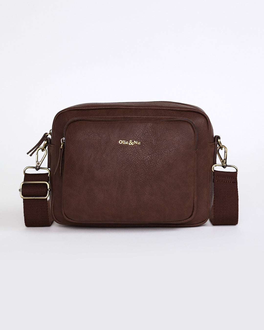 Bertie Maxi Crossbody - Chocolate