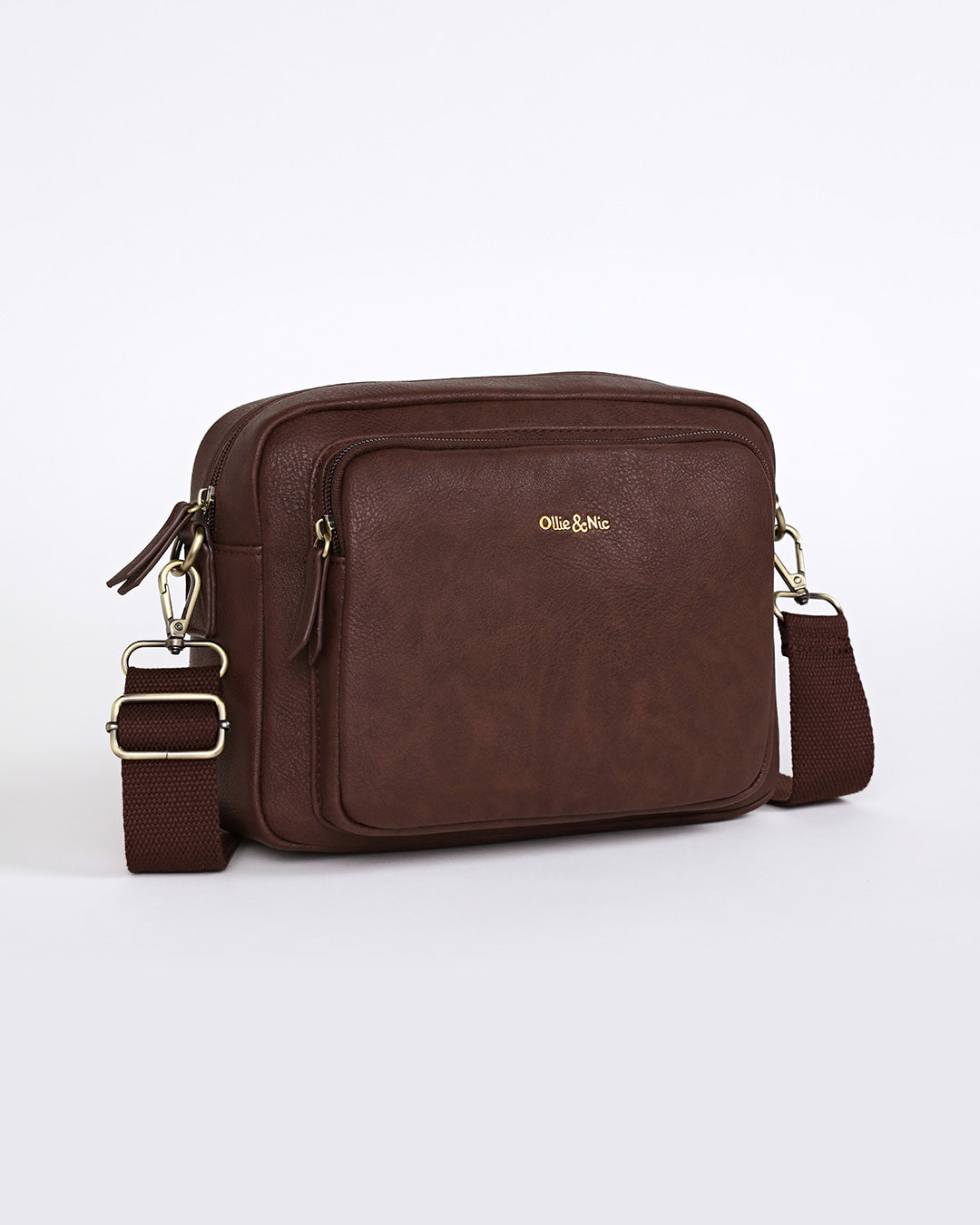 Bertie Maxi Crossbody - Chocolate