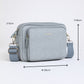 Bertie Maxi Crossbody - Duck Egg