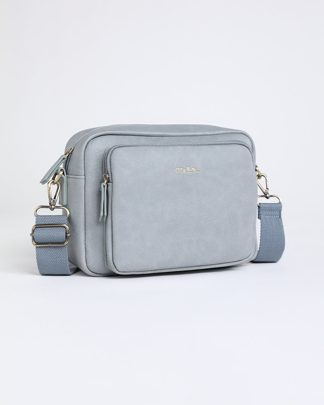 Bertie Maxi Crossbody - Duck Egg