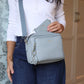 Bertie Maxi Crossbody - Duck Egg