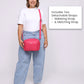 Bertie Maxi Crossbody - Fuchsia