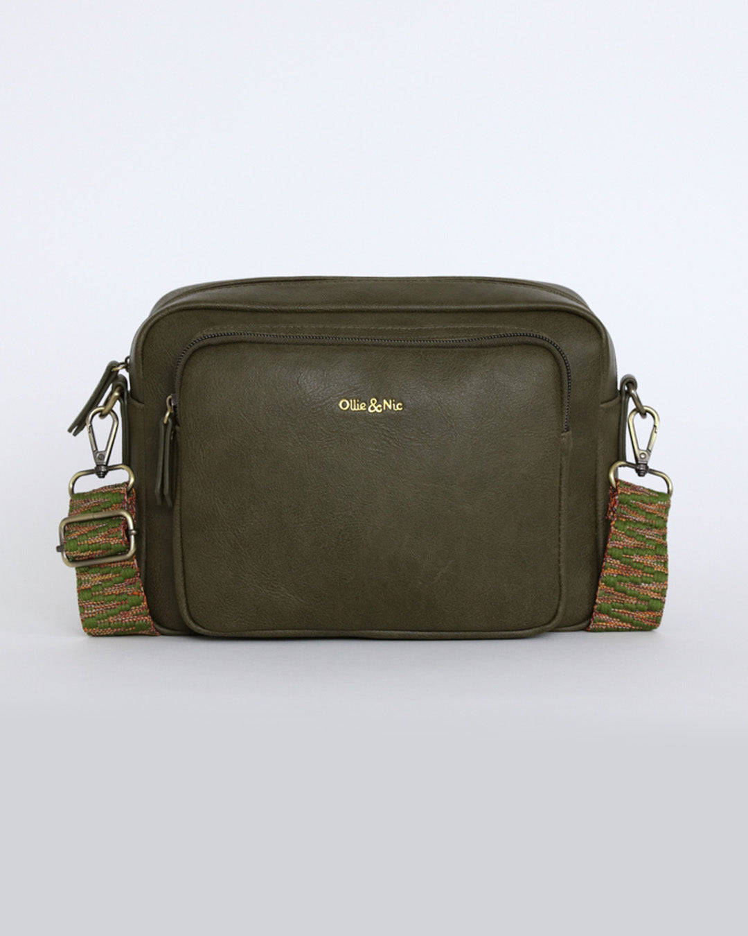 Bertie Maxi Crossbody - Khaki