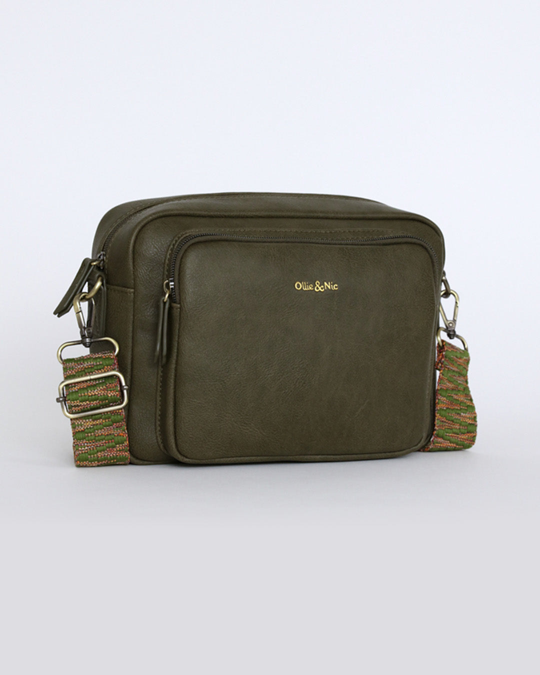 Bertie Maxi Crossbody - Khaki