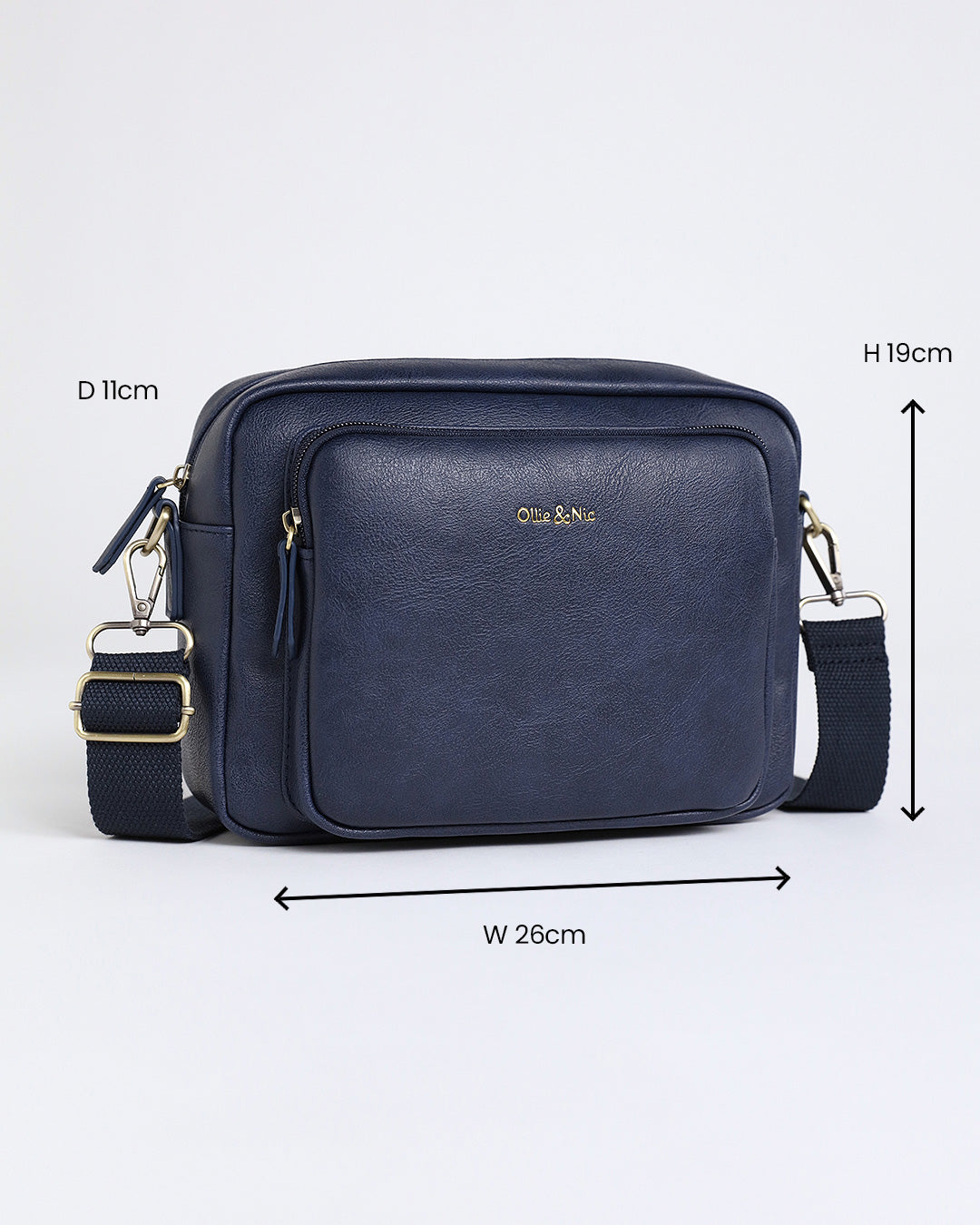 Bertie Maxi Crossbody - Navy