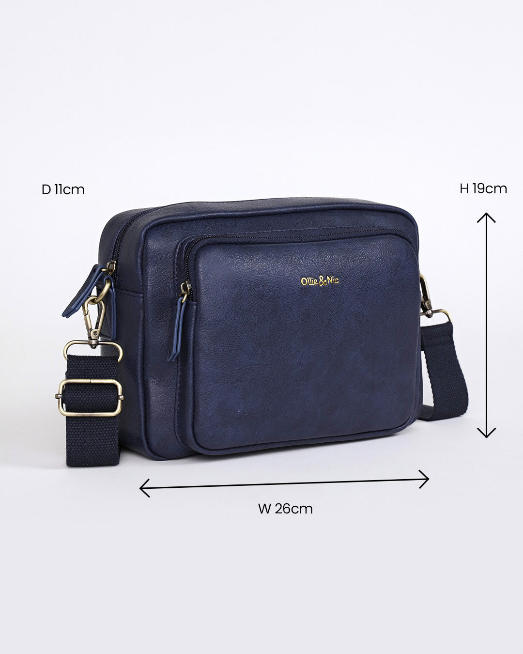 Bertie Maxi Crossbody - Navy