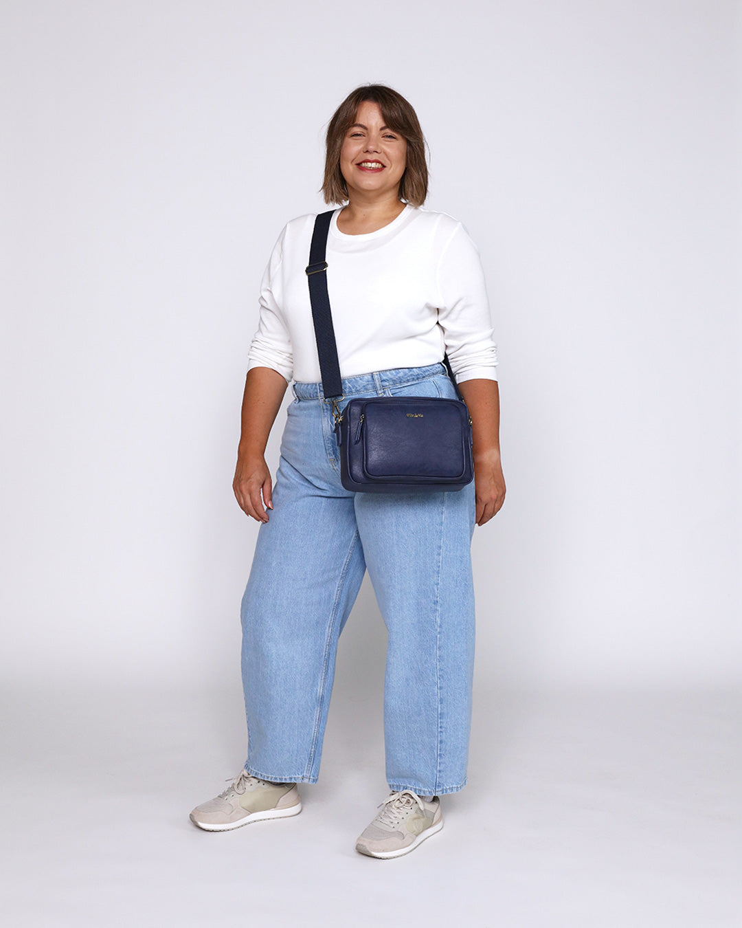 Bertie Maxi Crossbody - Navy