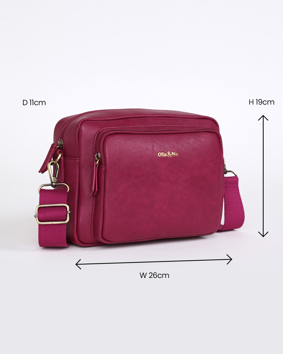 Bertie Maxi Crossbody - Orchid