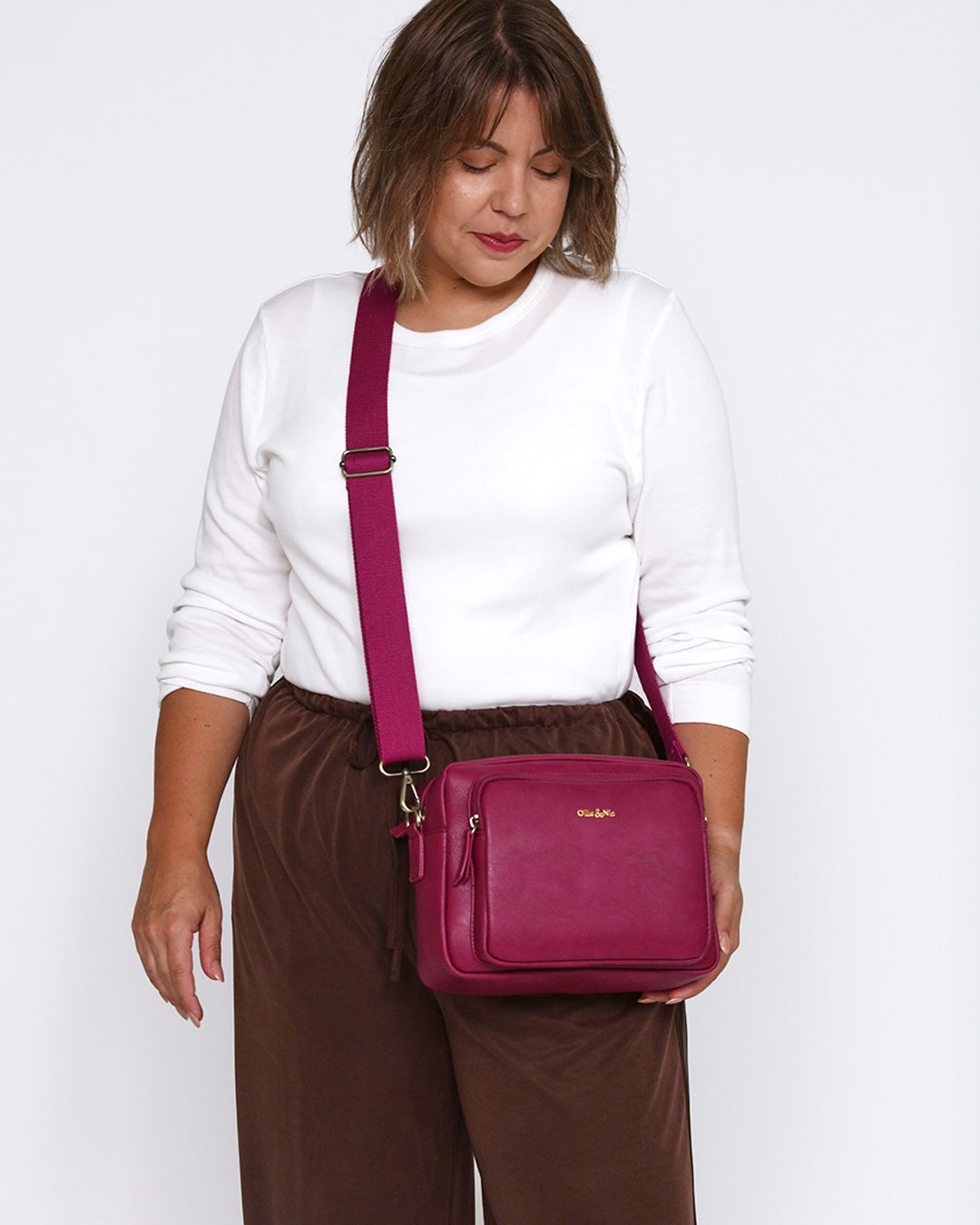 Bertie Maxi Crossbody - Orchid