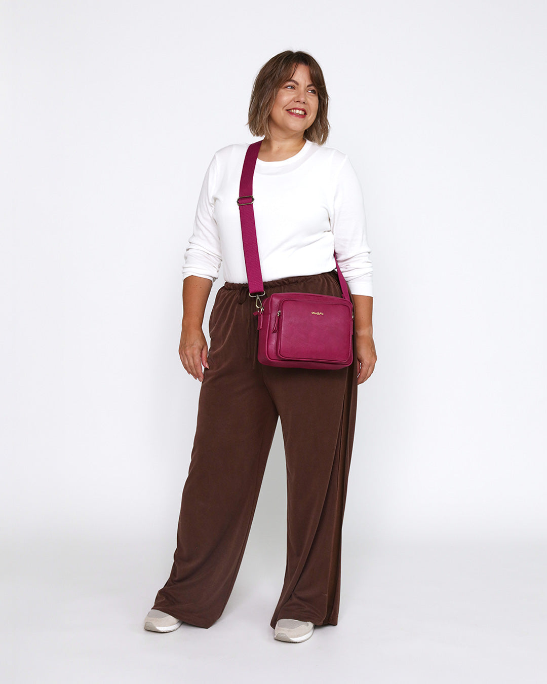 Bertie Maxi Crossbody - Orchid