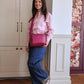 Bertie Maxi Crossbody - Orchid
