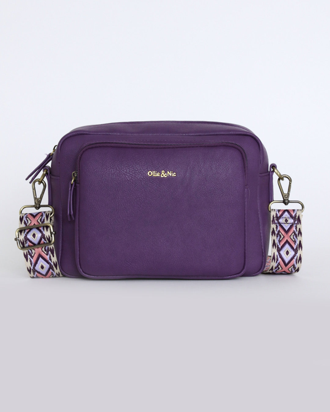 Bertie Maxi Crossbody - Purple