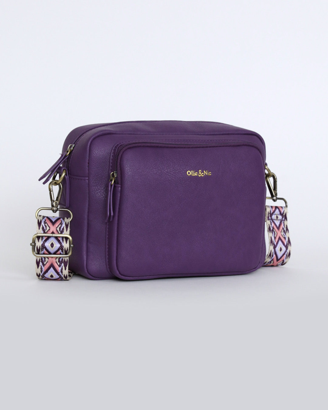 Bertie Maxi Crossbody - Purple