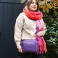 Bertie Maxi Crossbody - Purple