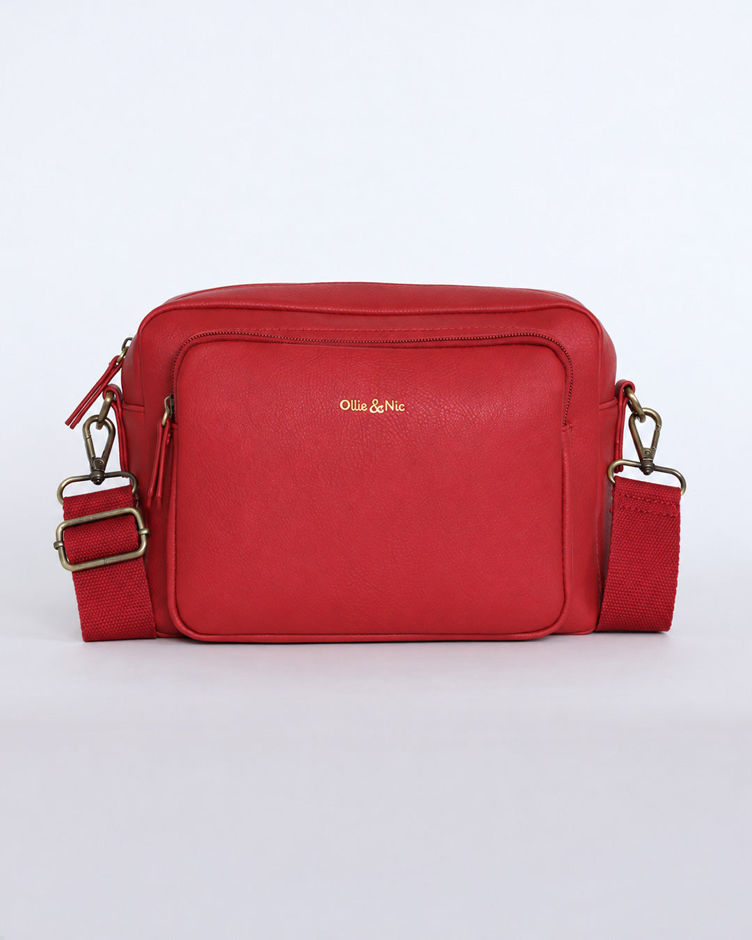 Bertie Maxi Crossbody - Red
